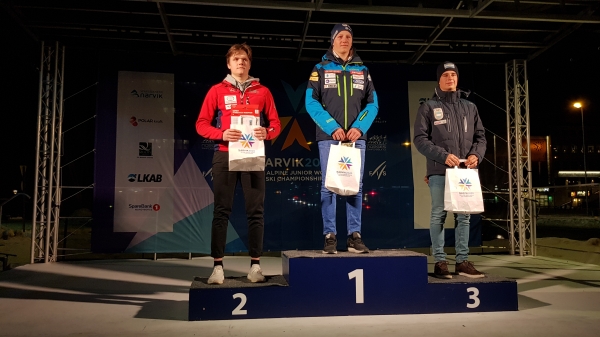 David Kubeš 2.místo na Mistrovství světa juniorů 2020 kategorie U18 v Super-G